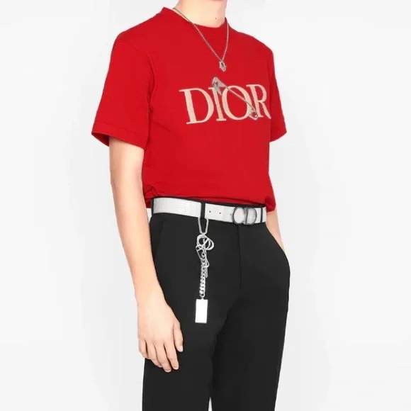 Dior | Shirts | Dior Judy Blame Paper Clip Embroidered Tshirt